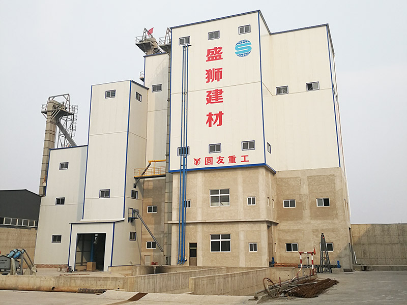Standing Dry mixed mortar  mixing plant
